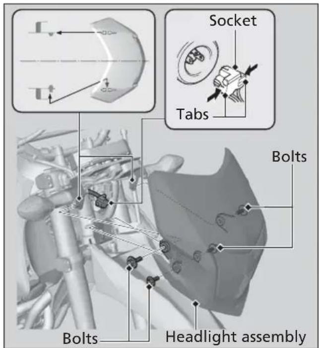 Honda CRF300L (2013) - Headlight Bulb - 1