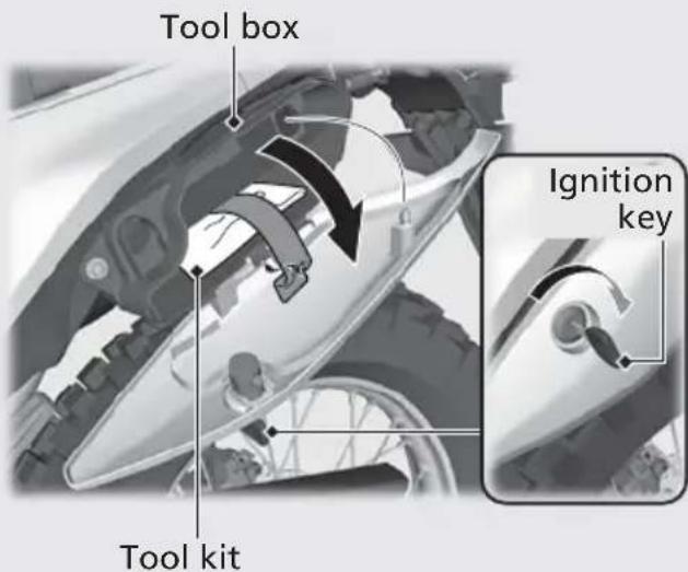 Honda CRF300L (2013) - Tool Kit - 1