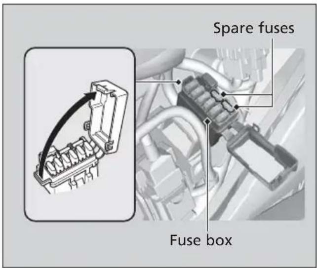 Honda CRF300L (2013) - Fuse Box Fuses - 1