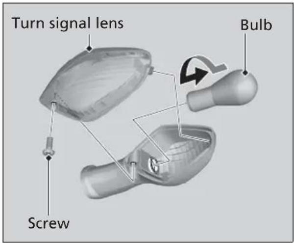 Honda CRF300L (2013) - Front/Rear Turn Signal Bulb - 1