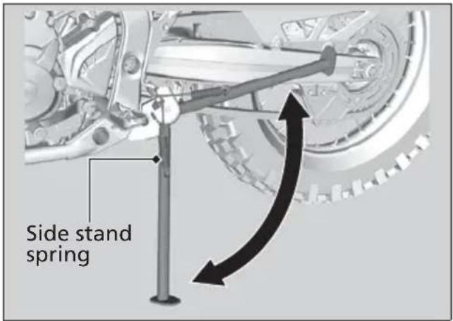 Honda CRF300L (2013) - Side Stand - 1