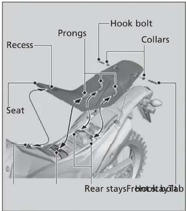 Honda CRF300L (2013) - Seat - 1