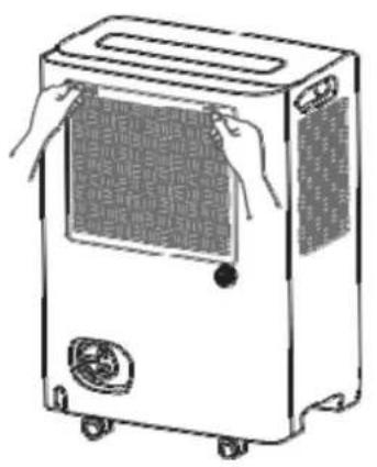 Argoclima Dry Pury 11 - CLEANING THE AIR FILTER - 1