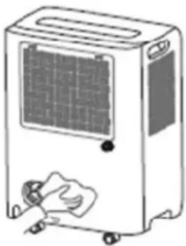 Argoclima Dry Pury 11 - CLEANING OF GRILLE AND EXTERIOR SURFACE - 1