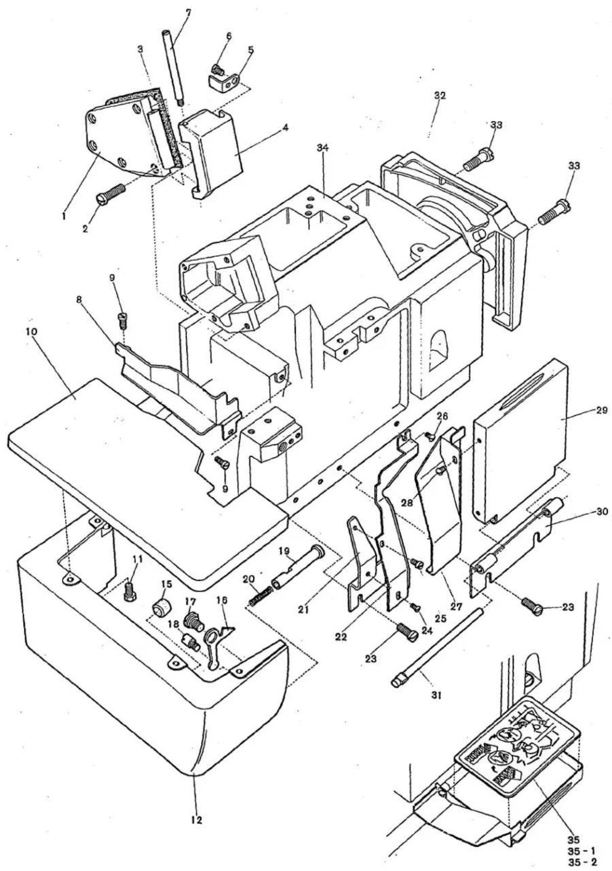 Union Special 600-4 - CONTENTS - 1