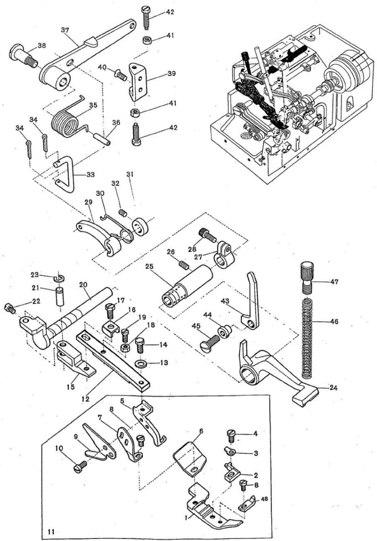 Union Special 600-4 - CONTENTS - 7