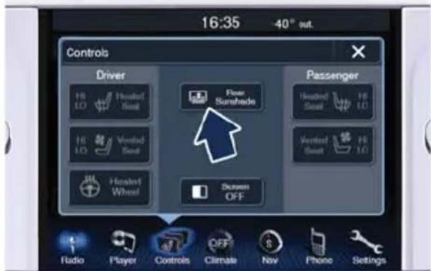 Maserati Quattroporte (2016) - Rearwindowsunshade - 5
