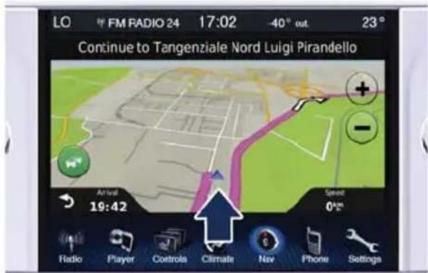 Maserati Quattroporte (2016) - Howtofollowtherouteonthedisplay - 1