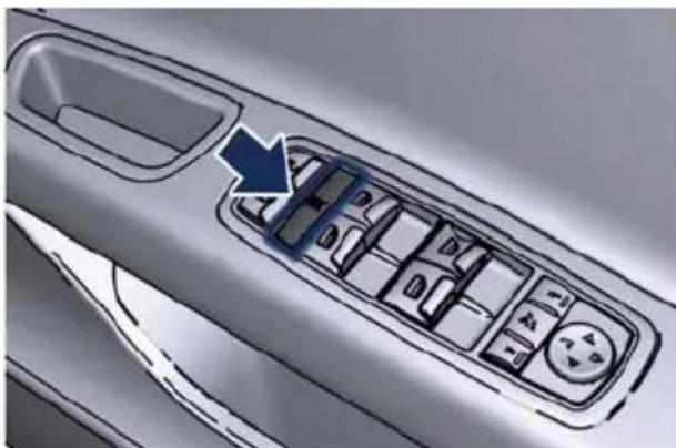 Maserati Quattroporte (2016) - Windowandsunshadelockoutbutton - 1