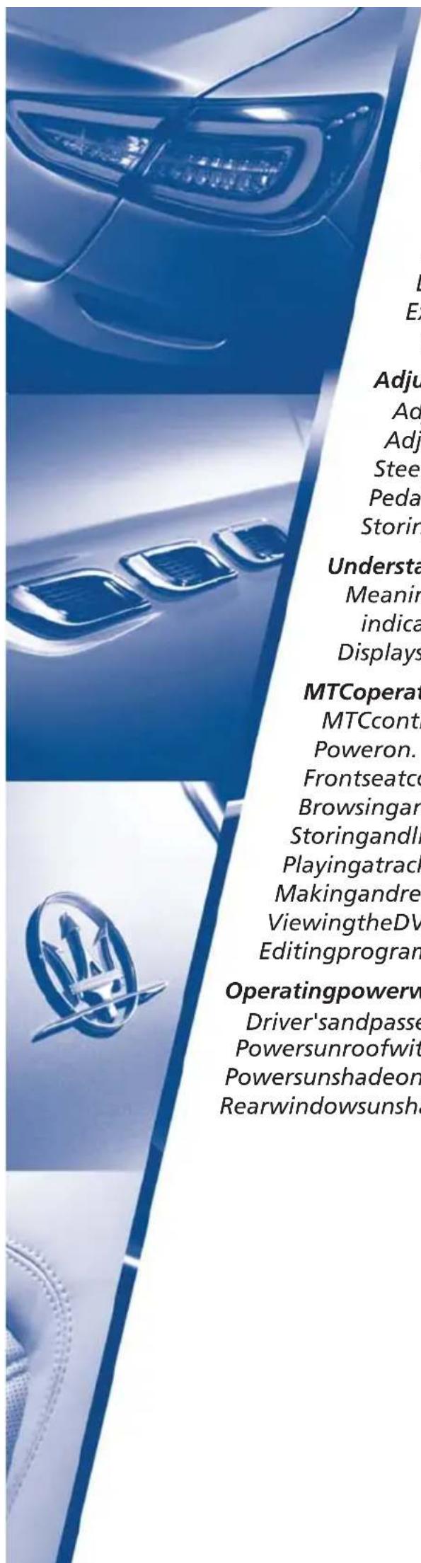 Maserati Quattroporte (2016) - Onreardomeconsole - 2
