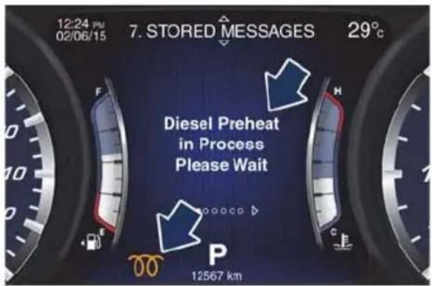 Maserati Quattroporte (2016) - NotefortheDieselEngineStarting(Diesel) - 1