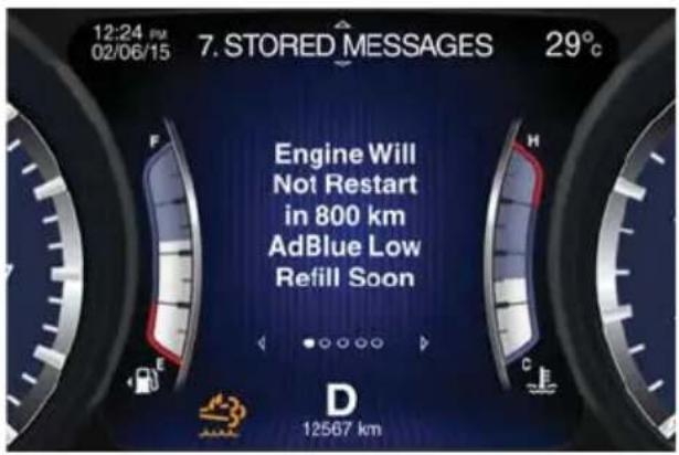 Maserati Quattroporte (2016) - WarningtorefuelAdBlue ^® (Dieselonly) - 1