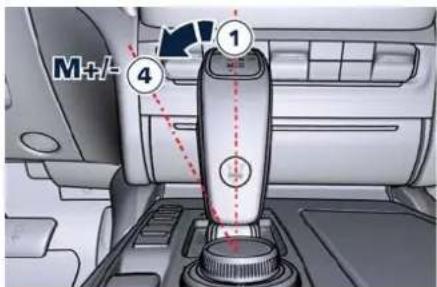 Maserati Quattroporte (2022) - Shift Lever Movements - 2