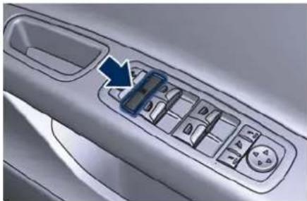 Maserati Quattroporte (2022) - Rear Window and Sunshade Lockout Button - 1