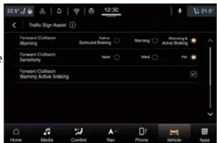 Maserati Quattroporte (2022) - System Setting - 1