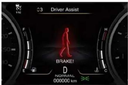 Maserati Quattroporte (2022) - Forward Collision Warning - FCW ( ) - 1