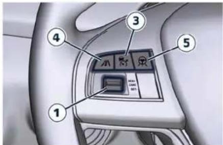 Maserati Quattroporte (2022) - ADAS Controls - 2