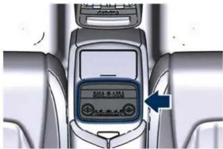 Maserati Quattroporte (2022) - Instrument Panel on the Rear Central Console - 1