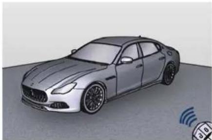 Maserati Quattroporte (2022) - Unlock the Vehicle with Key fob - 1
