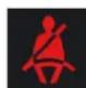 Maserati Quattroporte (2022) - Seat Belt Reminder Indicator Light - 1