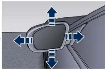 Maserati Quattroporte (2022) - Mirrors Positioning - 2