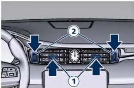 Maserati Quattroporte (2022) - Adjustable Air Vents - 1