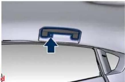Maserati Quattroporte (2022) - Handholds and Cloth Hooks - 2