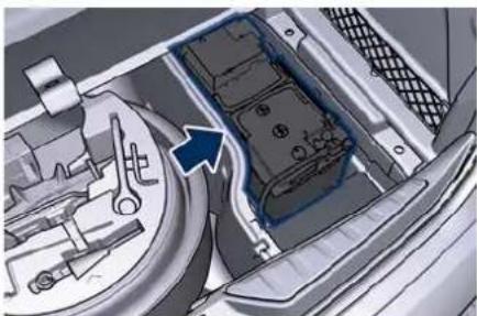 Maserati Quattroporte (2022) - To Disconnect the Battery - 2