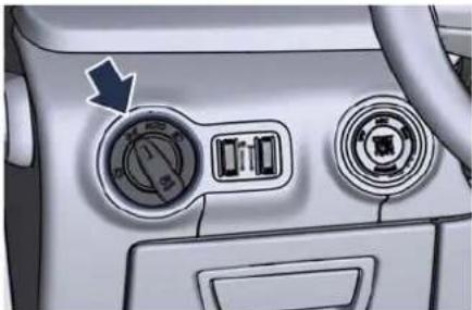 Maserati Quattroporte (2022) - Use of Light Switch for Vehicle Lighting - 1