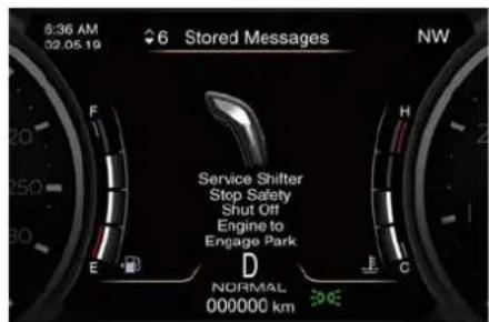 Maserati Quattroporte (2022) - Service Shift Lever - 1