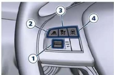 Maserati Quattroporte (2022) - System Controls and Activation Conditions - 1