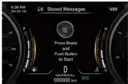 Maserati Quattroporte (2022) - Unstored Messages with Ignition Device in RUN - 1