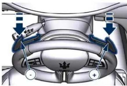 Maserati Quattroporte (2022) - Shift Paddles (if equipped) - 1