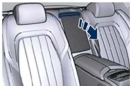 Maserati Quattroporte (2022) - Reclining Shelf Rear Accessories - 1