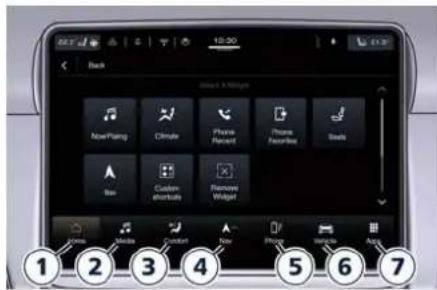 Maserati Quattroporte (2022) - Main Category Bar on MIA Display - 1