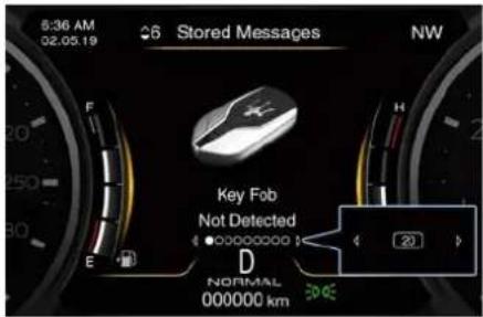 Maserati Quattroporte (2022) - STORED MESSAGES - 1