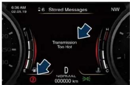 Maserati Quattroporte (2022) - Transmission Malfunction and Overheating Conditions - 1