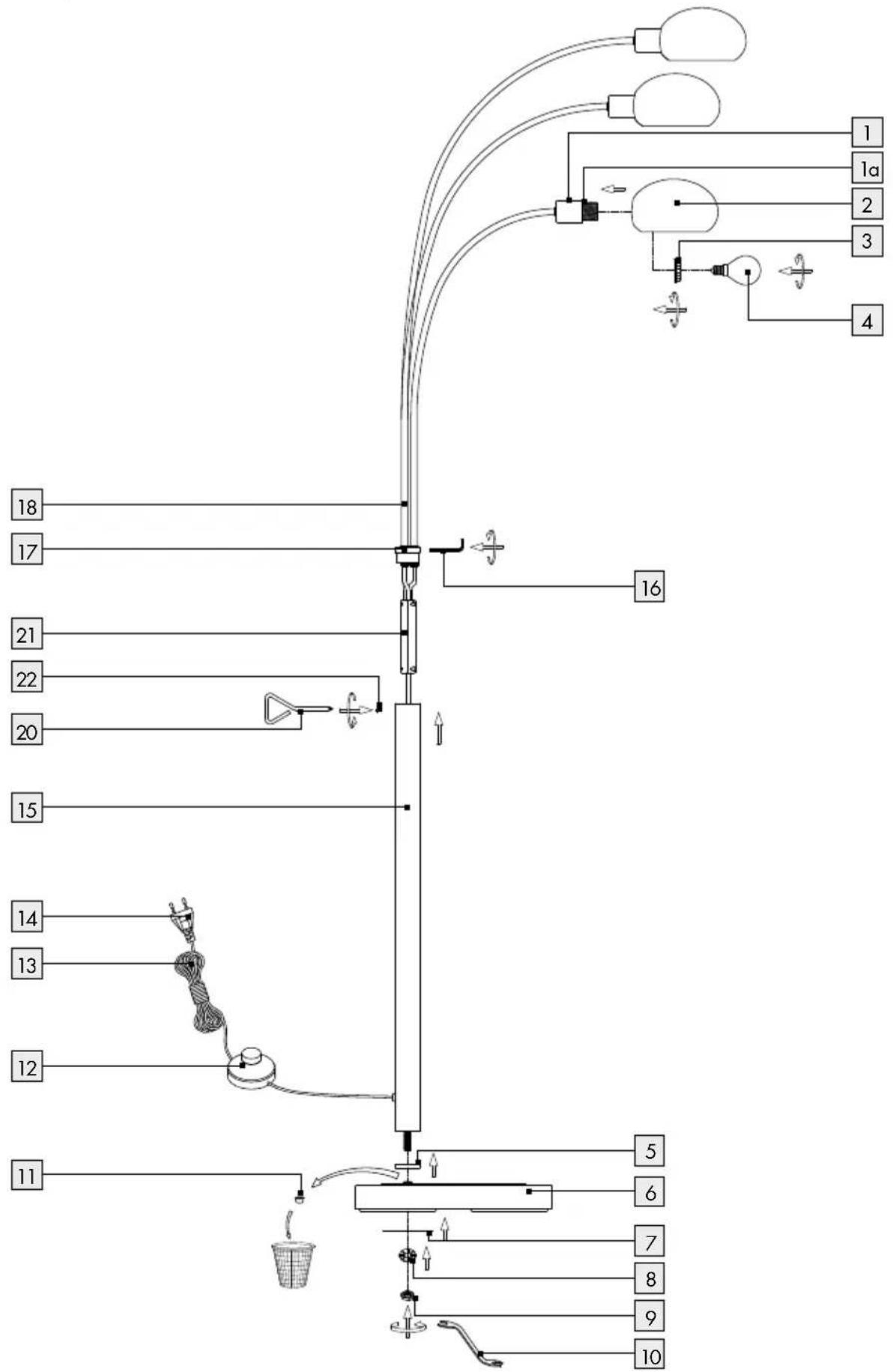 Livarno Lux IAN 374219 - LED-BOGENLEUCHTE/ LED-STEHLEUCHTE - 3