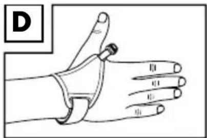 CRIVIT IAN 326845 - Putting on the hand loops - 2
