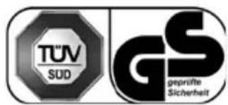 TÜV SUD GS geprüfte Sicherheit