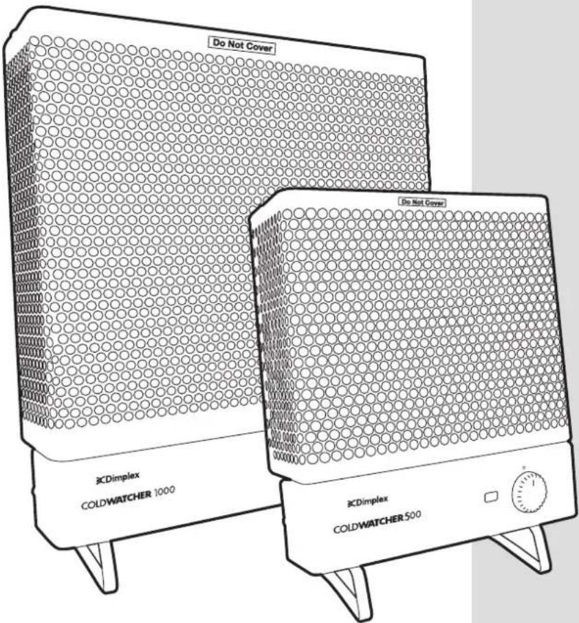 DIMPLEX MPH500 - INSTRUCTION MANUAL - 1