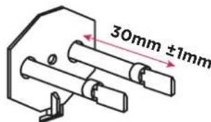 DIMPLEX XLE070 - NOTE: - 1