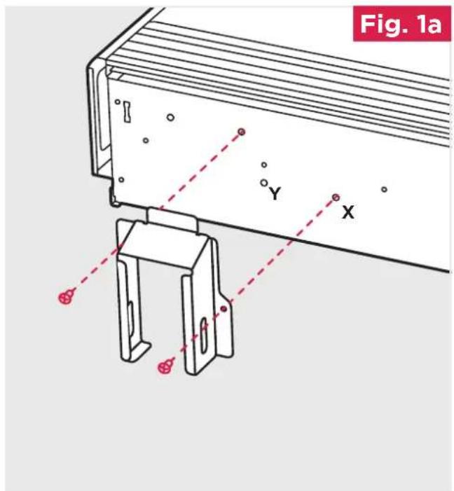 DIMPLEX XLE070 - NOTE - Retain these screws for reassembly. If misplaced, M4 x 10 Tritap screws must be used. IMPORTANT - Do not use the outer top panel or the rear heat shield to lift or carry the heater. - 1