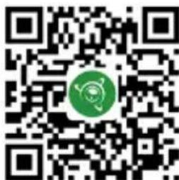 QR code with a green circular logo in the center, likely linking to a digital resource or website.