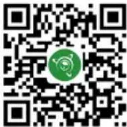 QR code with a green circular logo in the center, likely linking to a digital resource or website.
