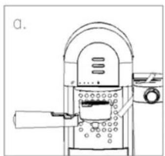 Heinner HEM-DL1470BK - PLACE THE PORTA-FILTER - 1