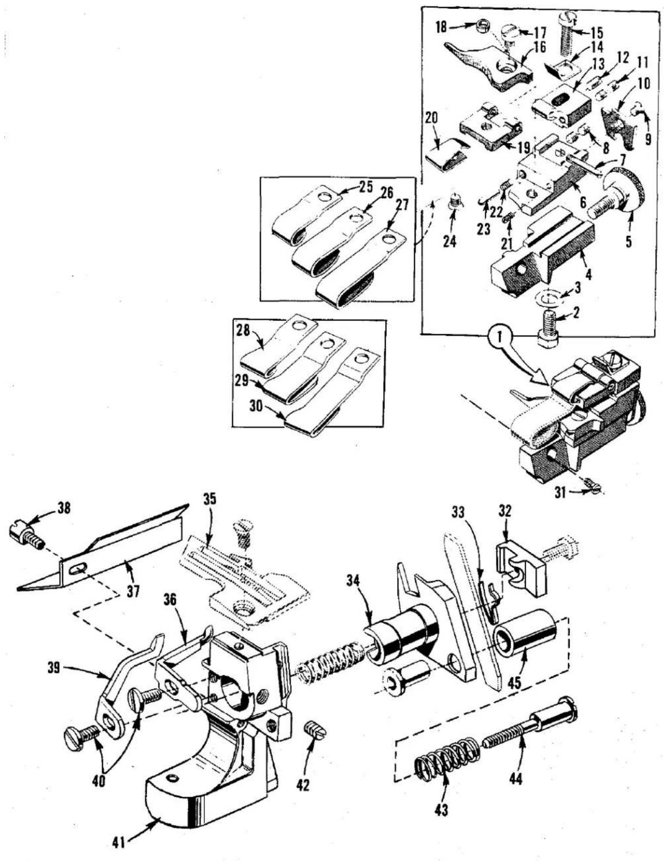 Union Special 39500XRN - SETTING PRESSURE VALVES - 10