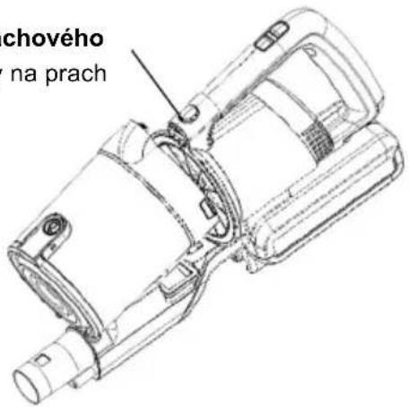 Vivax VCB-25VB Simply - Demontáž a čistenie nádoby na prach - 1