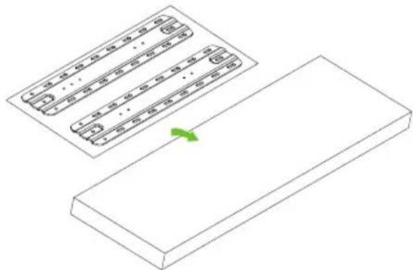 LG WB21LMB - How to Assemble Support - 1