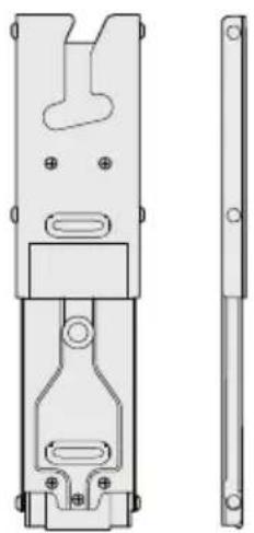 LG WB21LMB - Installing the Wall Mount Support - 1